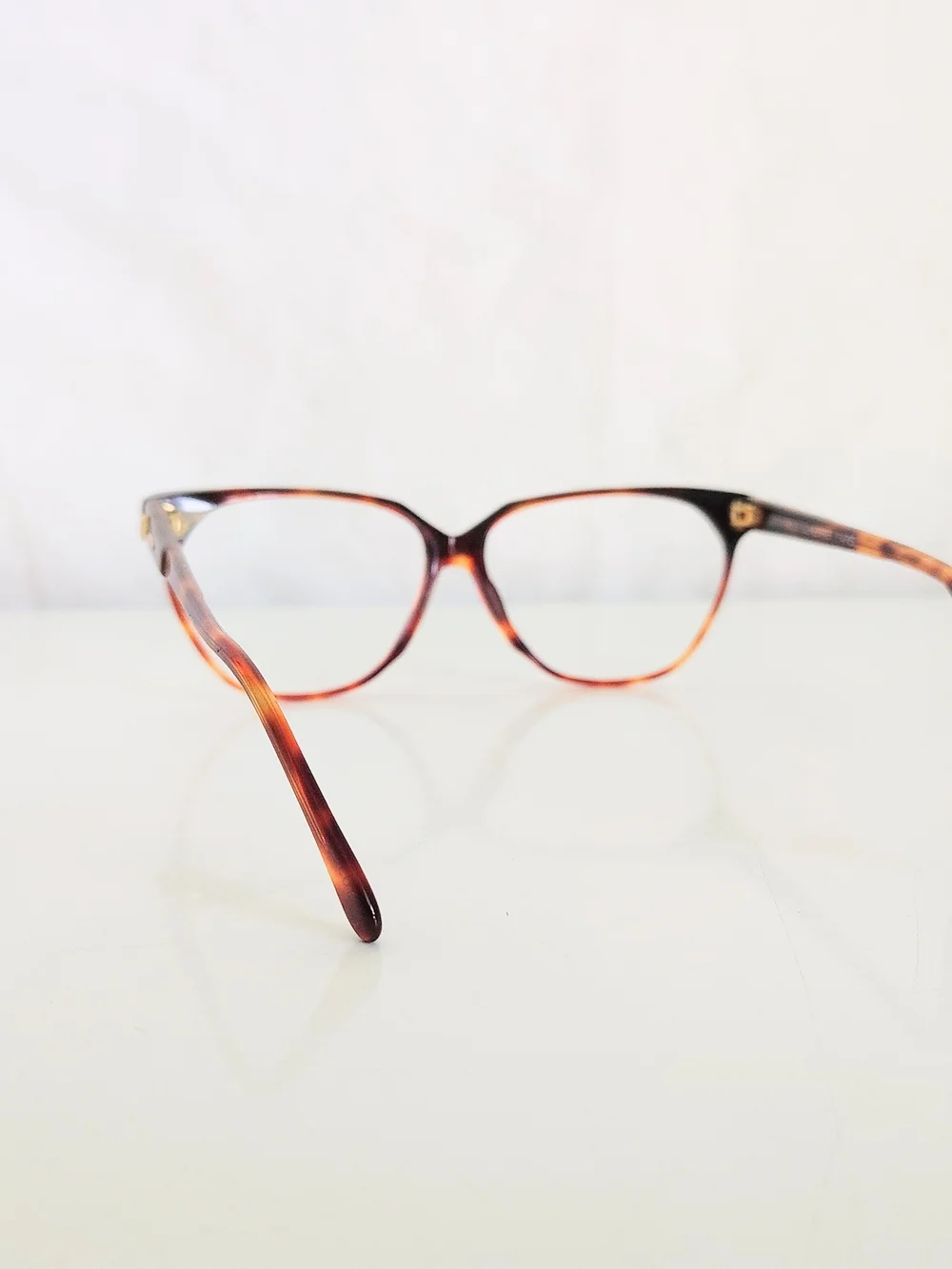 Vintage Jean Louis Scherrer Paris Tortoise Shell Eyeglass Frames Designer France